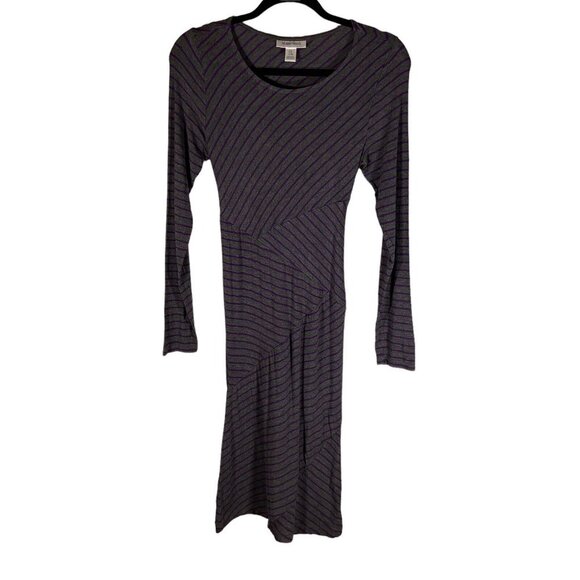 Motherhood Maternity Women Dress Long Sleeve Stripped Size Small Pencil‎ Casual - Picture 1 of 7